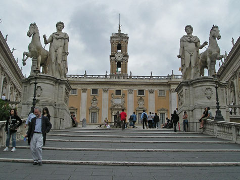 Palazzo Senatorio in Rome Italy