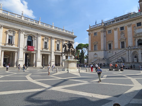 Piazza del Campidoglio, Capitoline Hill, Rome
