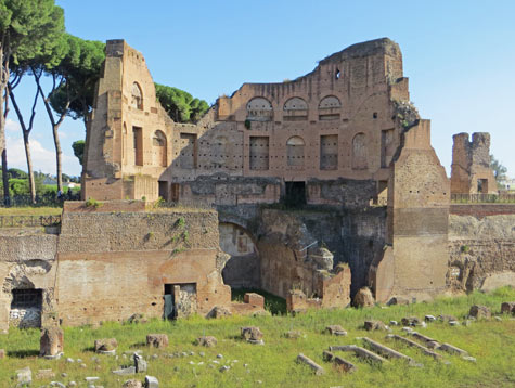 Exedra at the Stadium of Domitian - Rome Italy