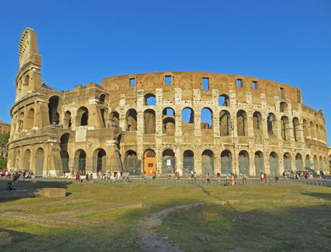 Landmarks in Rome Italy