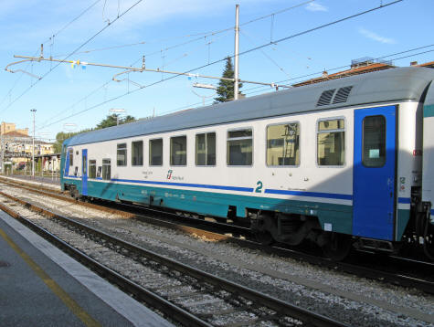 Tiburtina Train Station in Rome Italy