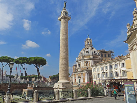 Trajan's Column, Rome Italy