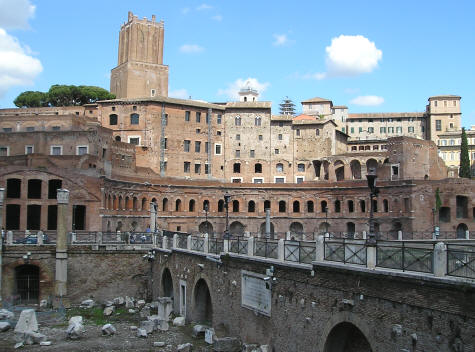 Markets of Trajan (Mercati Trajani), Rome Italy