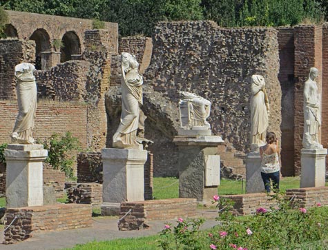 House of the Vestal Virgins, Rome Italy